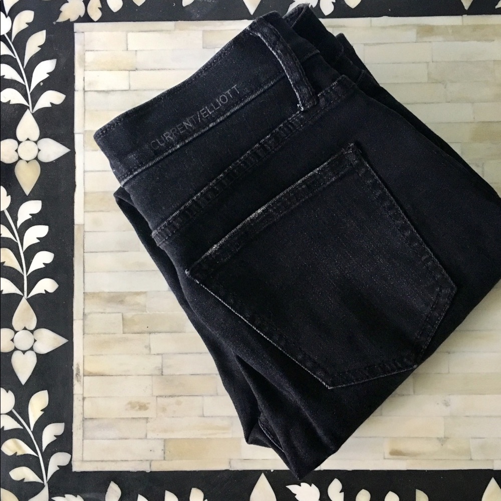 CURRENT/ELLIOT The High Waist Stiletto 1 Year